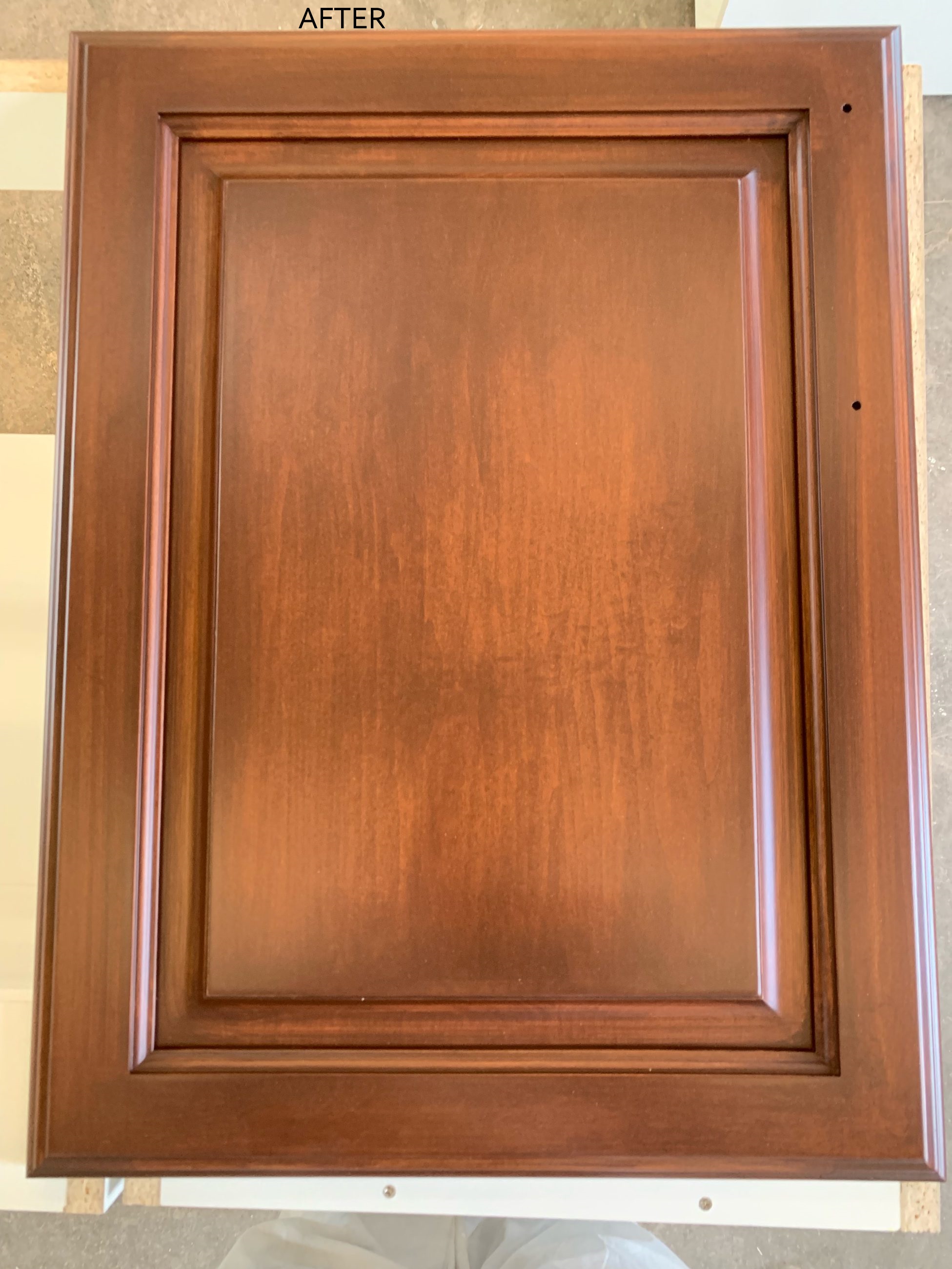 New cabinet doors and hardware, custom kitchen by Kaz Carpentry in London, Ontario