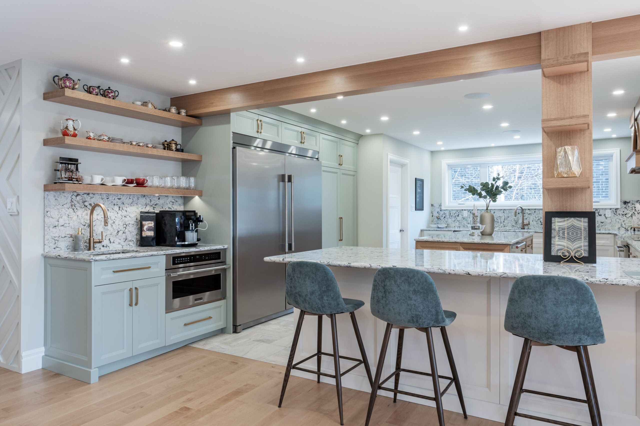 St George kitchen, custom kitchen by Kaz Carpentry in London, Ontario